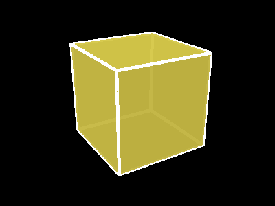 Tesseract slice with sliders set to 0